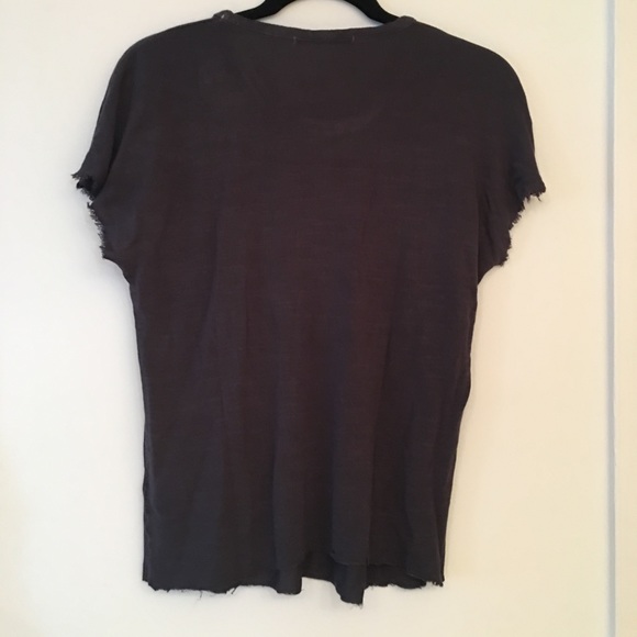 NEW {Anthropologie} Stateside Distressed Tee,S,M - Picture 4 of 8